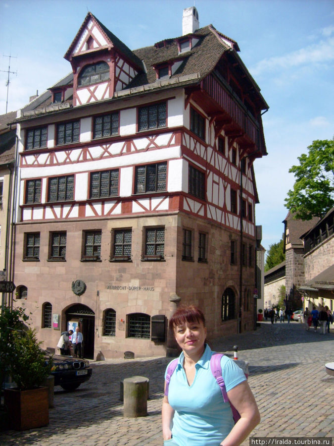 Дом известного Нюрнбержца, живописца Альбрехта Дюрера Нюрнберг, Германия