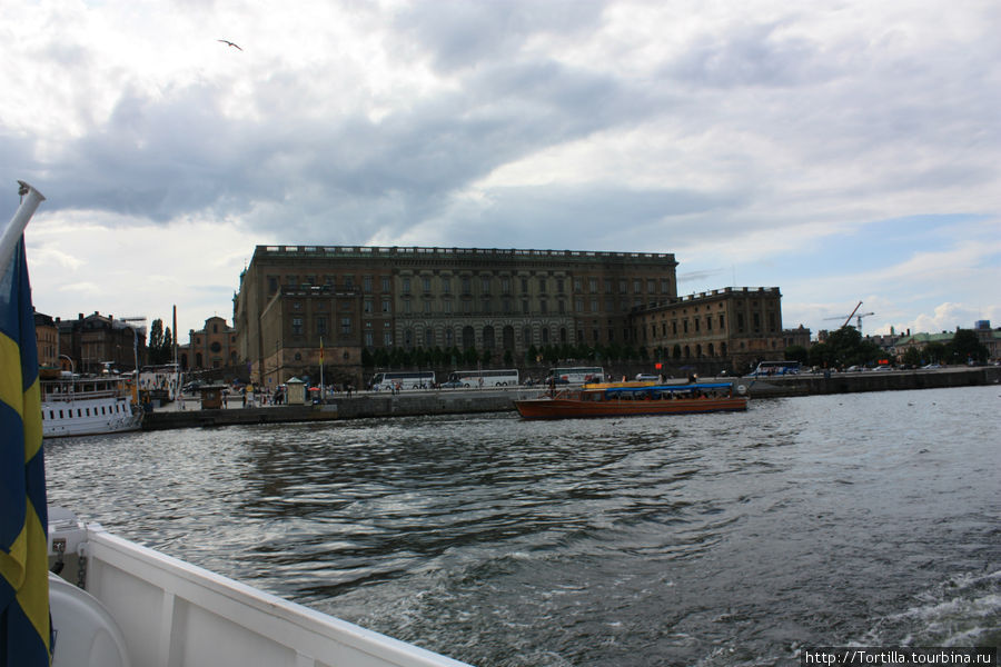 Стокгольм. Королевский дворец Стокгольм, Швеция