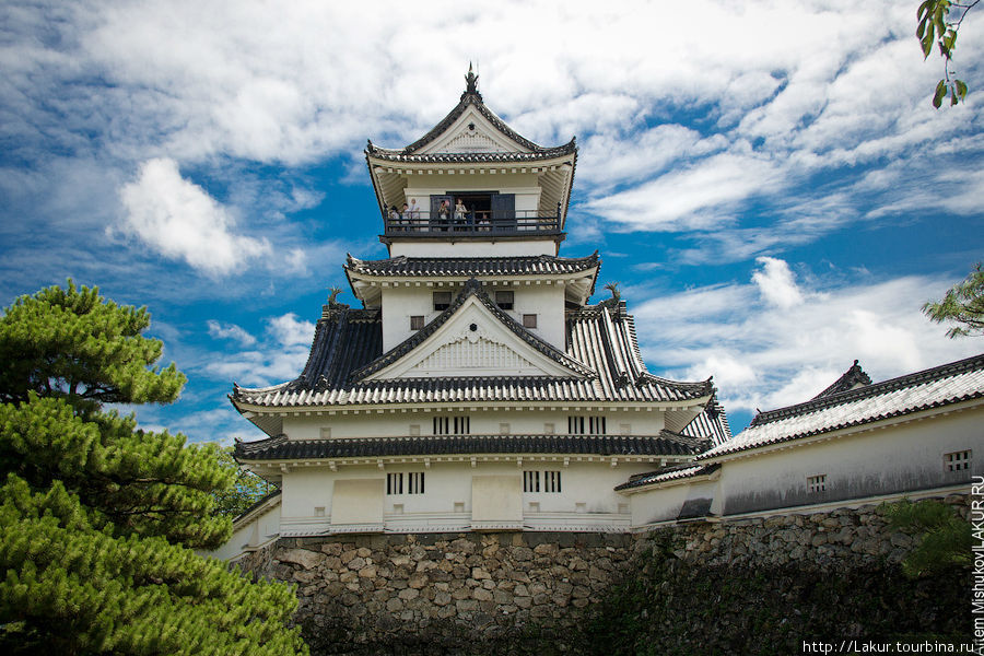 замок Kochi Япония