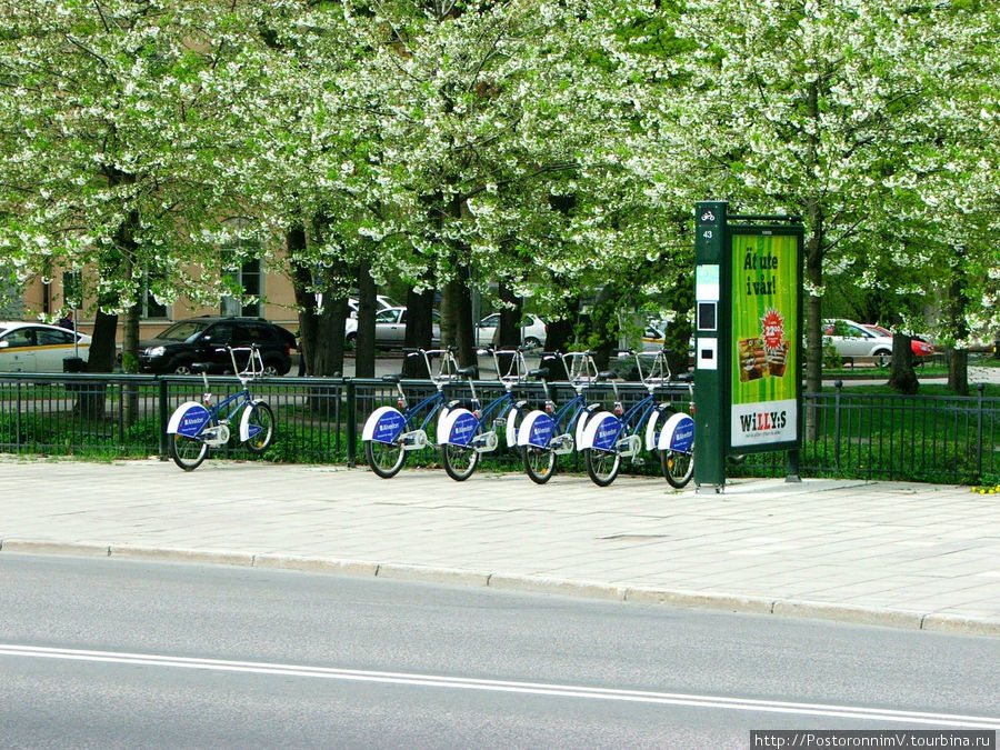 Велосипеды напрокат Стокгольм, Швеция