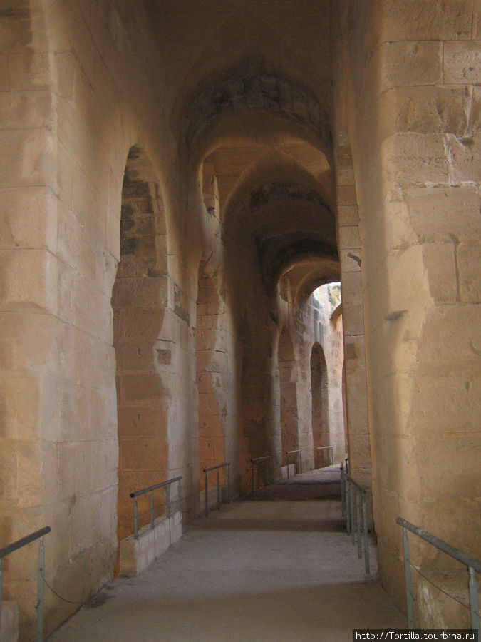 Амфитеатр Эль-Джем - мой первый Колизей.