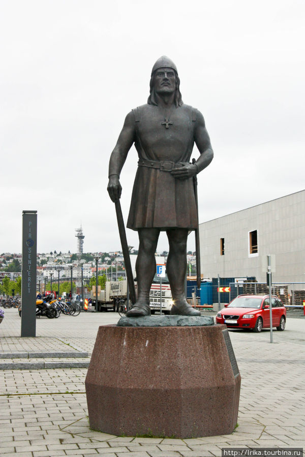 Памятник Лейфу Эрикссону Тронхейм, Норвегия