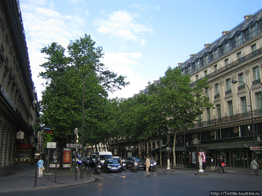 Парижский бульвар Париж, Франция