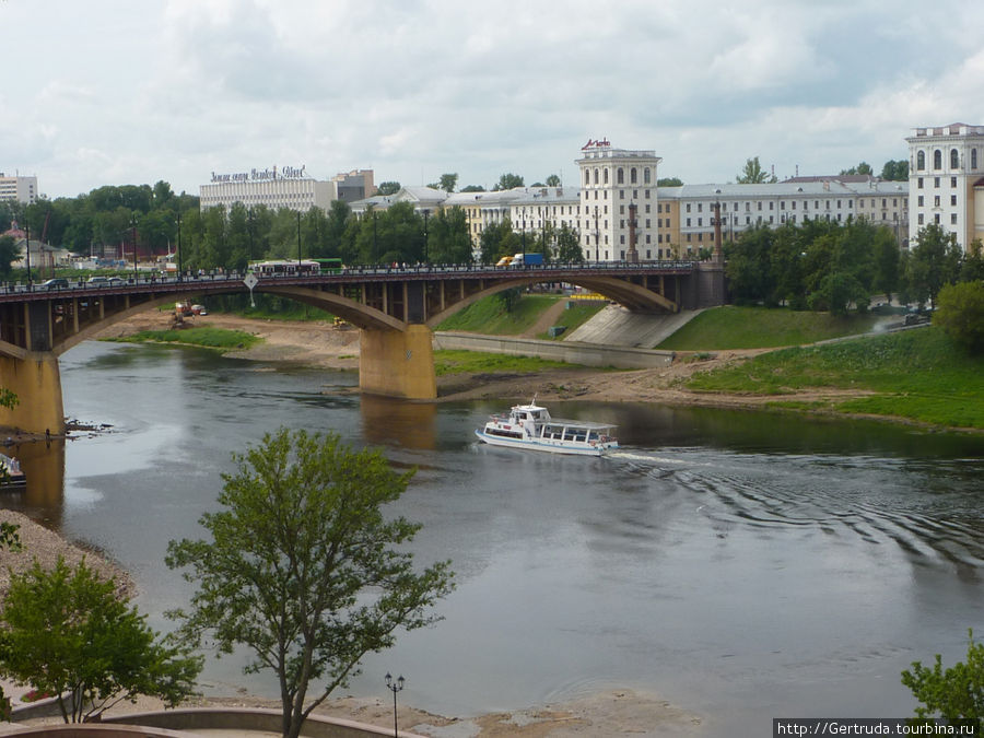 Мост имени Кирова  через западную Двину Витебск, Беларусь