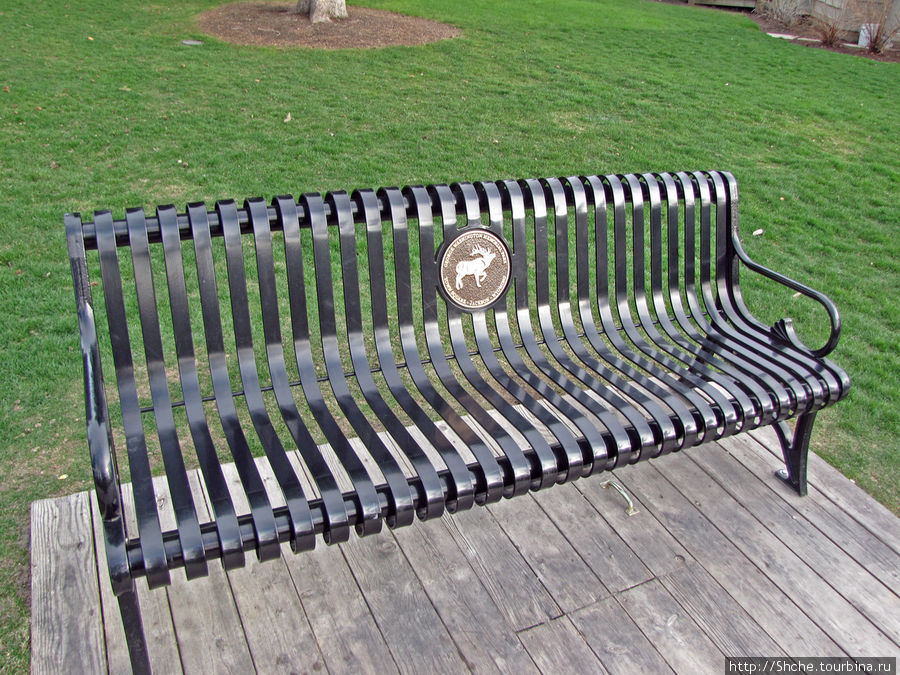 George Washington Memorial Park, Town Square, Jackson Джексон, CША