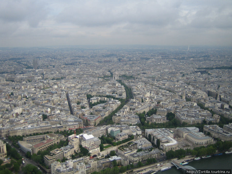 Вид на Париж с третьего я