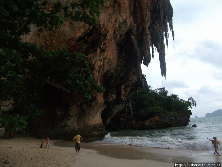Клевые пляжи и скалы на Райли Рэйли-Бич, Таиланд
