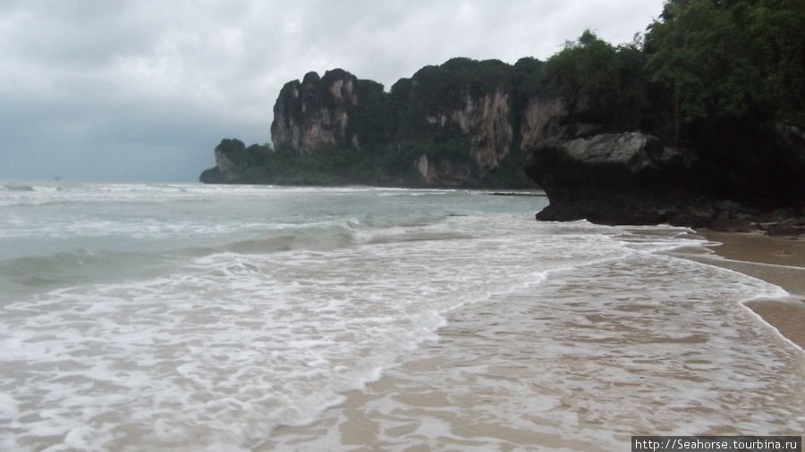 Клевые пляжи и скалы на Райли Рэйли-Бич, Таиланд