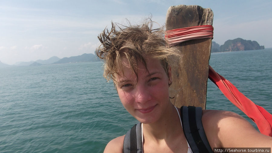 Катание на лодке по островам Рэйли-Бич, Таиланд