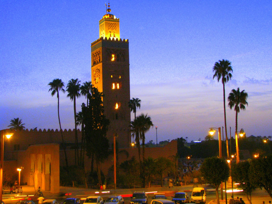 Маракеш-красный город Марракеш, Марокко