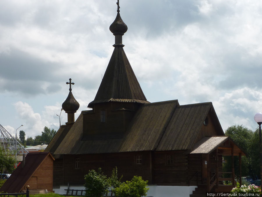 Деревянная церковь Св. Александра Невского. Витебск, Беларусь