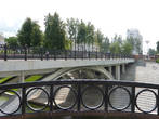 Пушкинский пешеходный мост через Витьбу