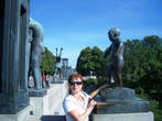 Скульптура Топающий мальчик является визитной карточкой Осло