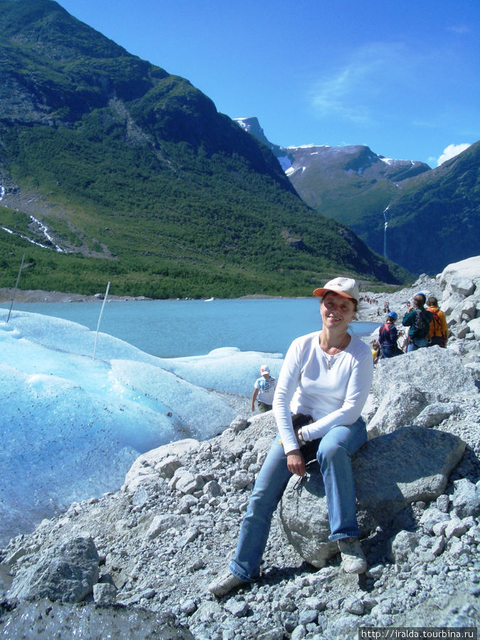 «Лапы дракона» или Бриксдальский ледник Западная Норвегия, Норвегия