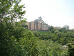 Панорама. Вид с территории Исторического музея на одну из центральных частей города.