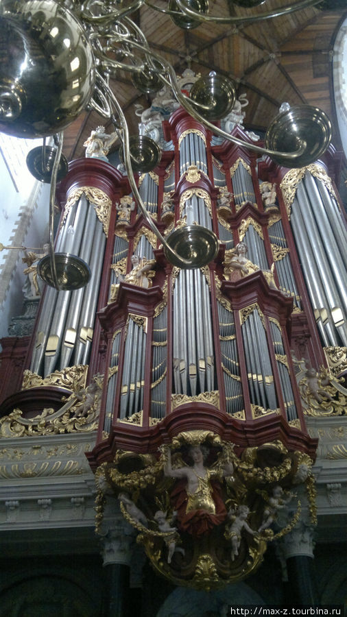 Орган, на котором играл Моцарт. Харлем, Нидерланды