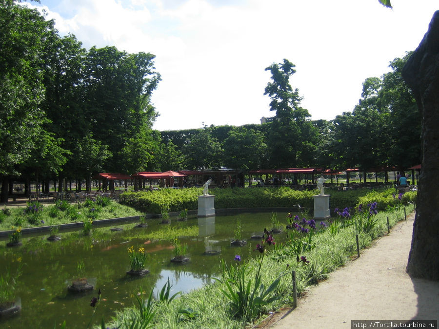 парк Тюильри Париж, Франция