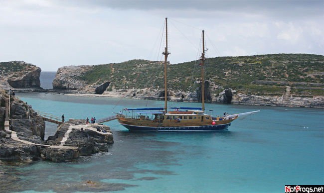На нем мы и плыли Остров Гозо, Мальта