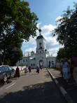 Тихий переулок ведет к Спасо-Ефросиньевскому монастырю  от улицы её имени.