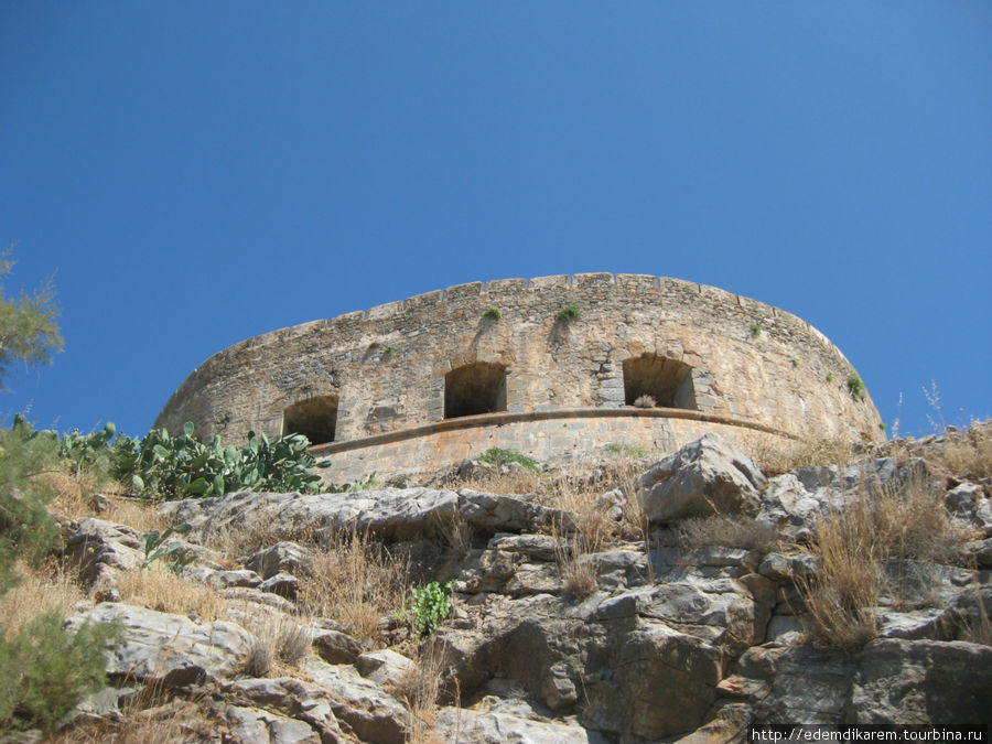 Крепость Спиналонга Спиналонга остров, Греция