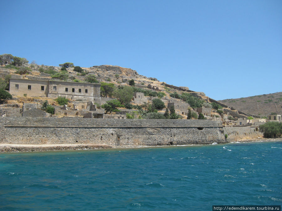 Крепость Спиналонга Спиналонга остров, Греция