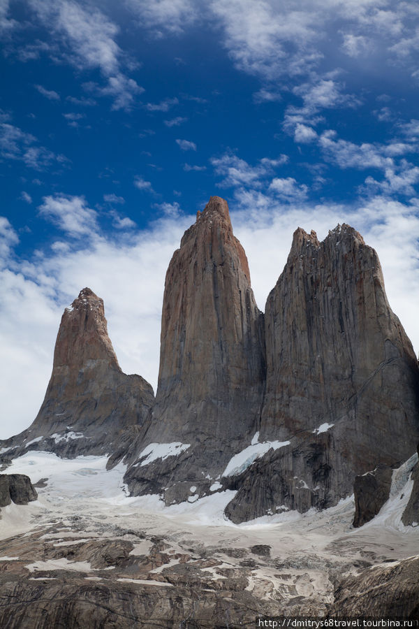 Торрес-дель-Пайн - поход к горам-башням.