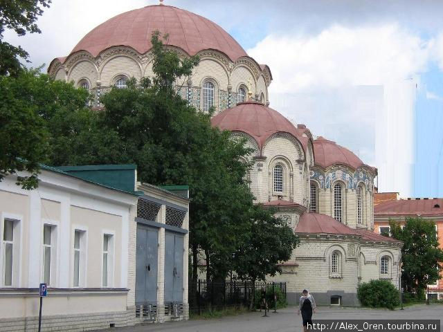 Казанская церковь построена в 1908-15 гг. арх. Василий Косяков. Санкт-Петербург, Россия