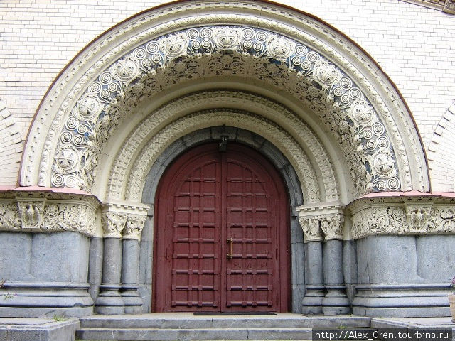 Портал Казанской церкви. Санкт-Петербург, Россия