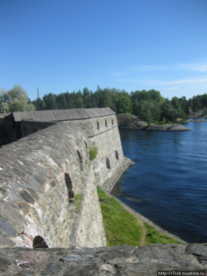 Замок и его содержимое Савонлинна, Финляндия