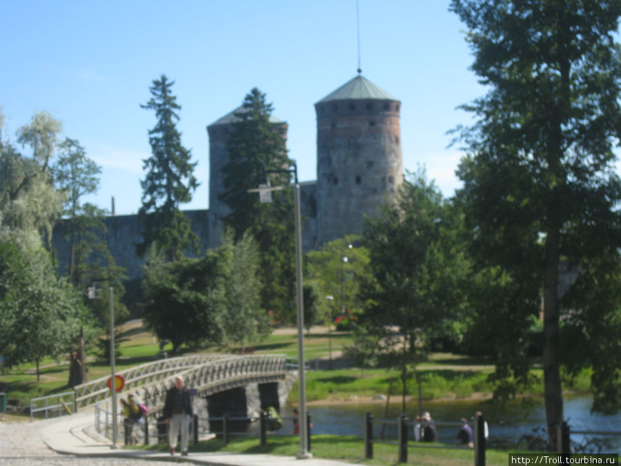 Крепость Олавинлинна Савонлинна, Финляндия