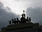 Скульптура на Арке Главного Штаба 1829 арх. Карл Росси, ск. Пименов и Демут-Малиновский