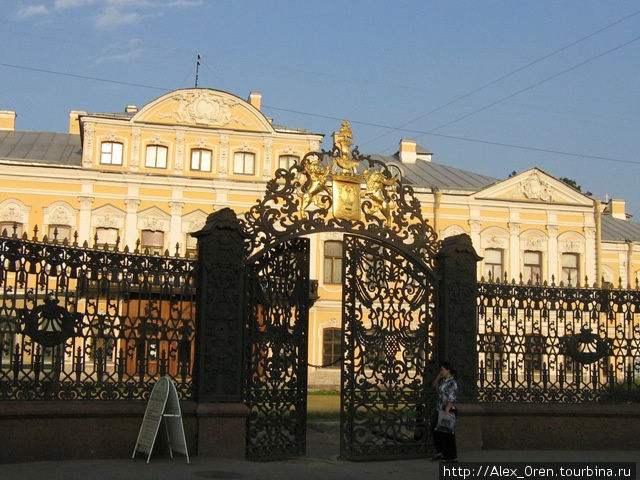Шереметевский Дворец (Фонтанный Дом) 1750 арх. Чевакинский, Аргунов Санкт-Петербург, Россия
