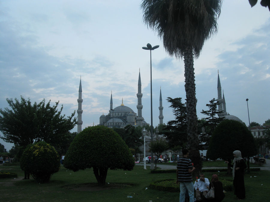 Символ Стамбула - голубая мечеть. Стамбул, Турция