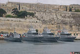 Часть сторожевого флота Мальты