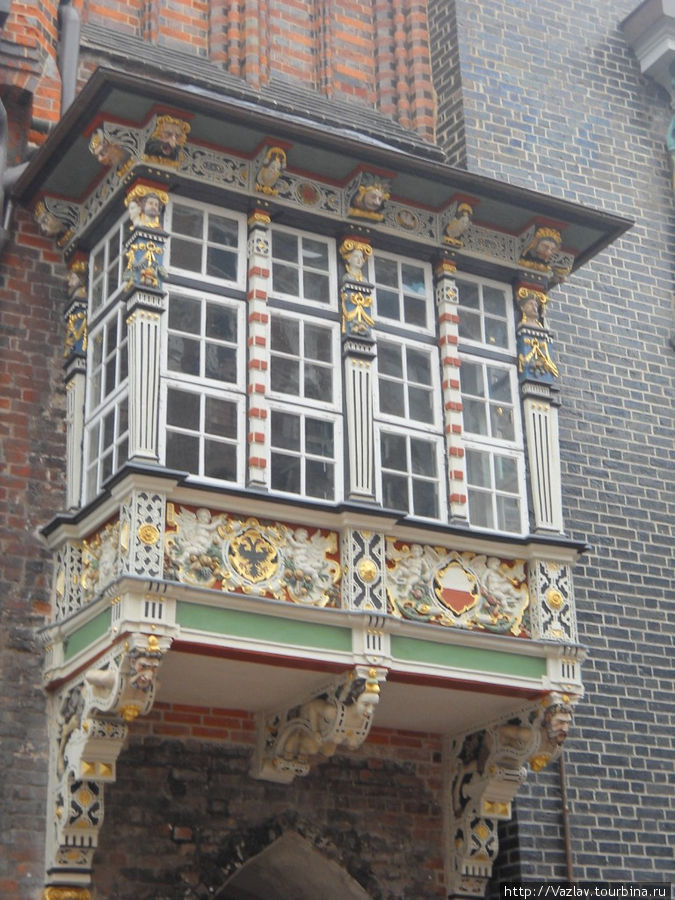 Диво-балкон Любек, Германия