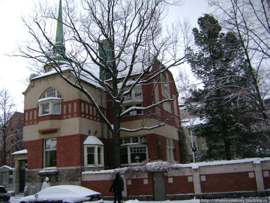Ул. Laivurinkatu 23–25. Villa Johanna (Вилла Йоханна) Хельсинки, Финляндия