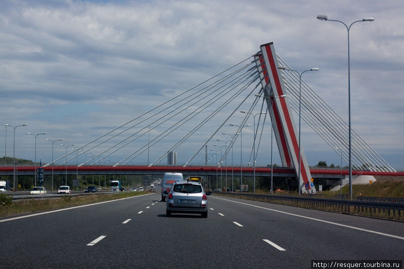 Мосты на автотрассе Дрезд