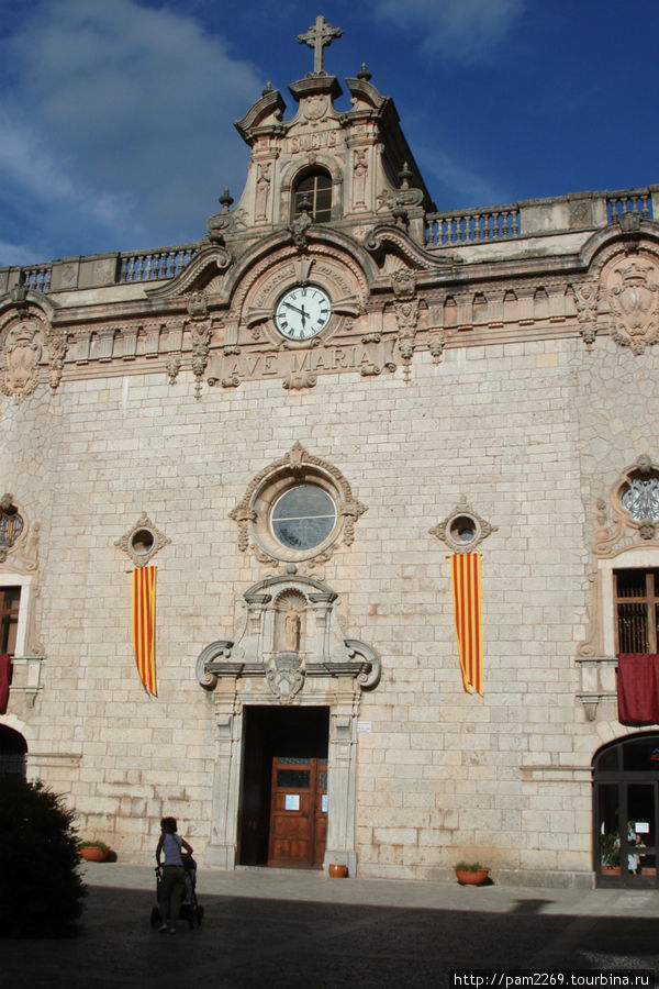 Монастырь Льюк -  святое место. Люк, остров Майорка, Испания