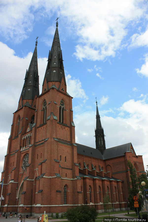Швеция. Уппсала. Кафедральный собор Уппсала, Швеция