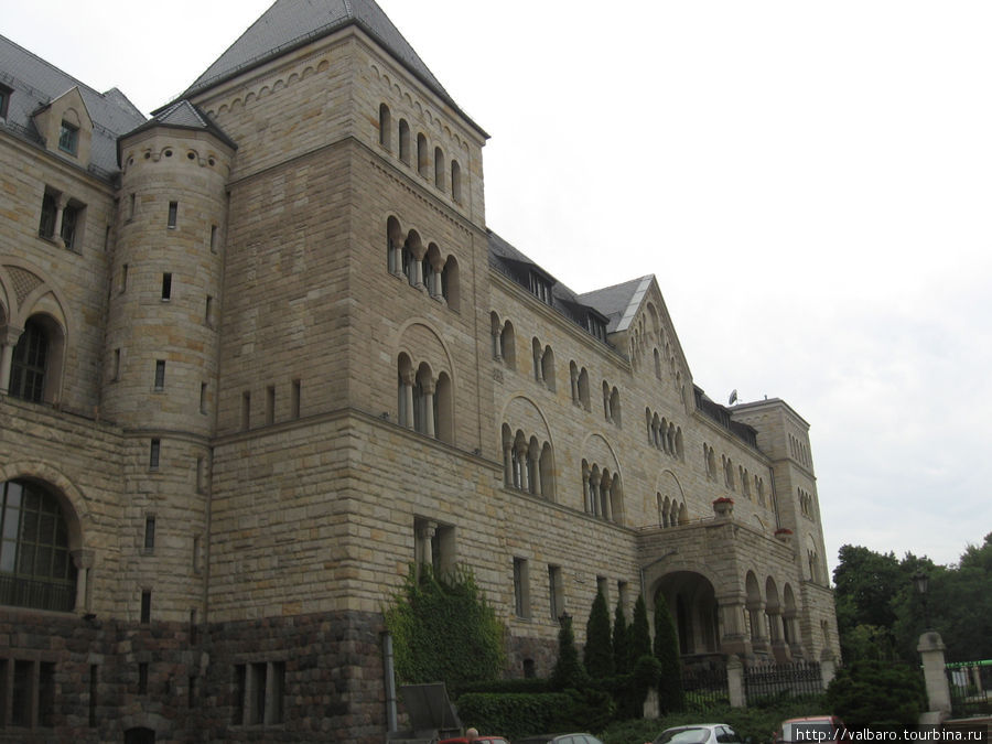 Прусский замок постройки начала 20 века. Познань, Польша