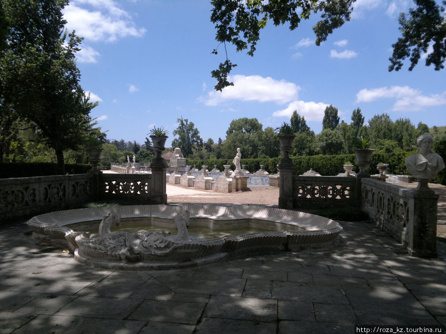 Парк Queluz National Palace Синтра, Португалия