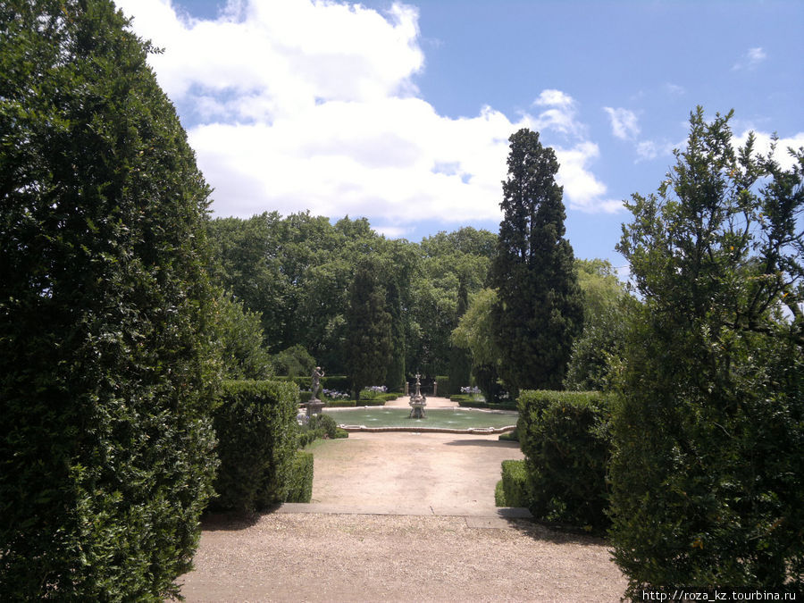 Парк Queluz National Palace Синтра, Португалия