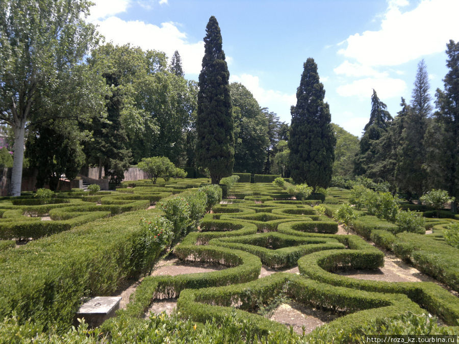 Парк Queluz National Palace Синтра, Португалия