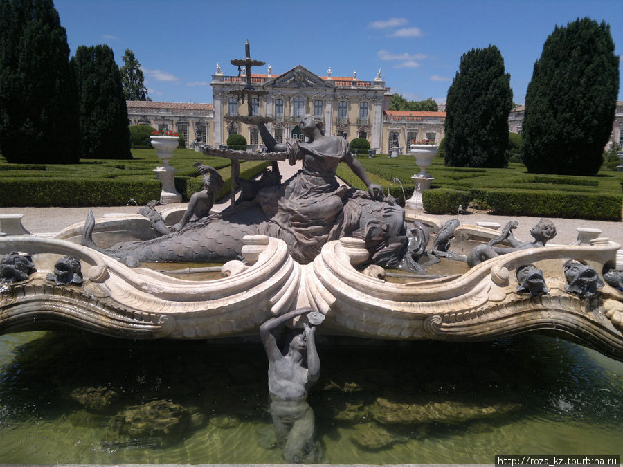 Парк Queluz National Palace Синтра, Португалия