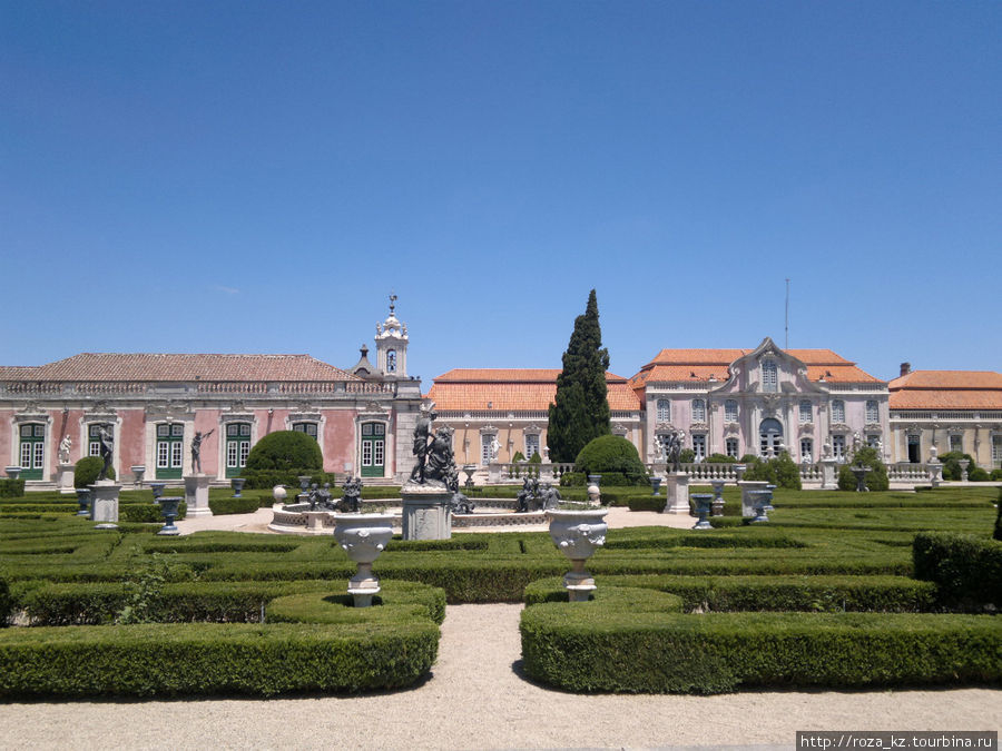 Парк Queluz National Palace Синтра, Португалия