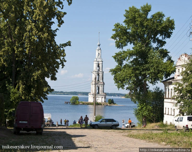 Калязин — затопленный город Калязин, Россия