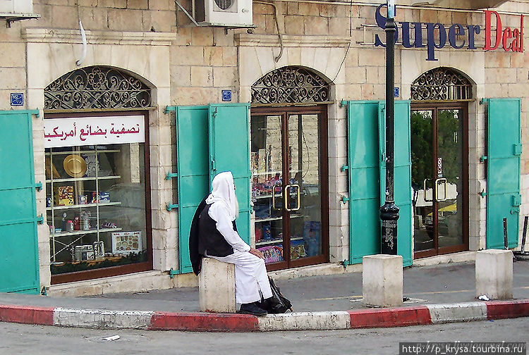 Улицы города Вифлеем, Палестина
