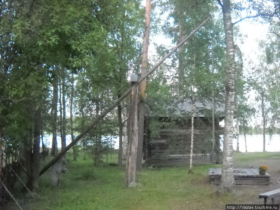 Прямо деревня Иматра, Финляндия