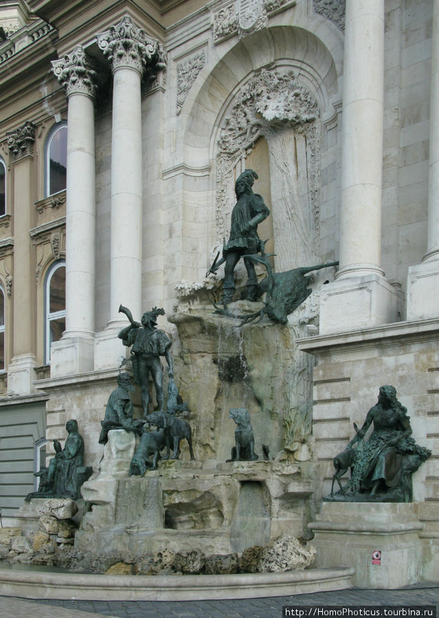 На территории дворца Буды Будапешт, Венгрия