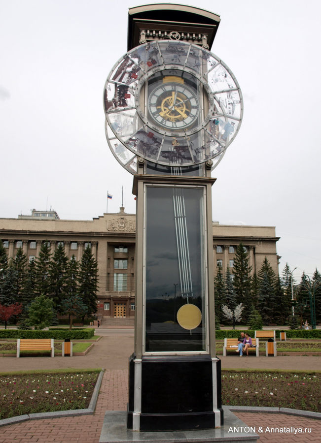 Площадь Революции Красноярск, Россия